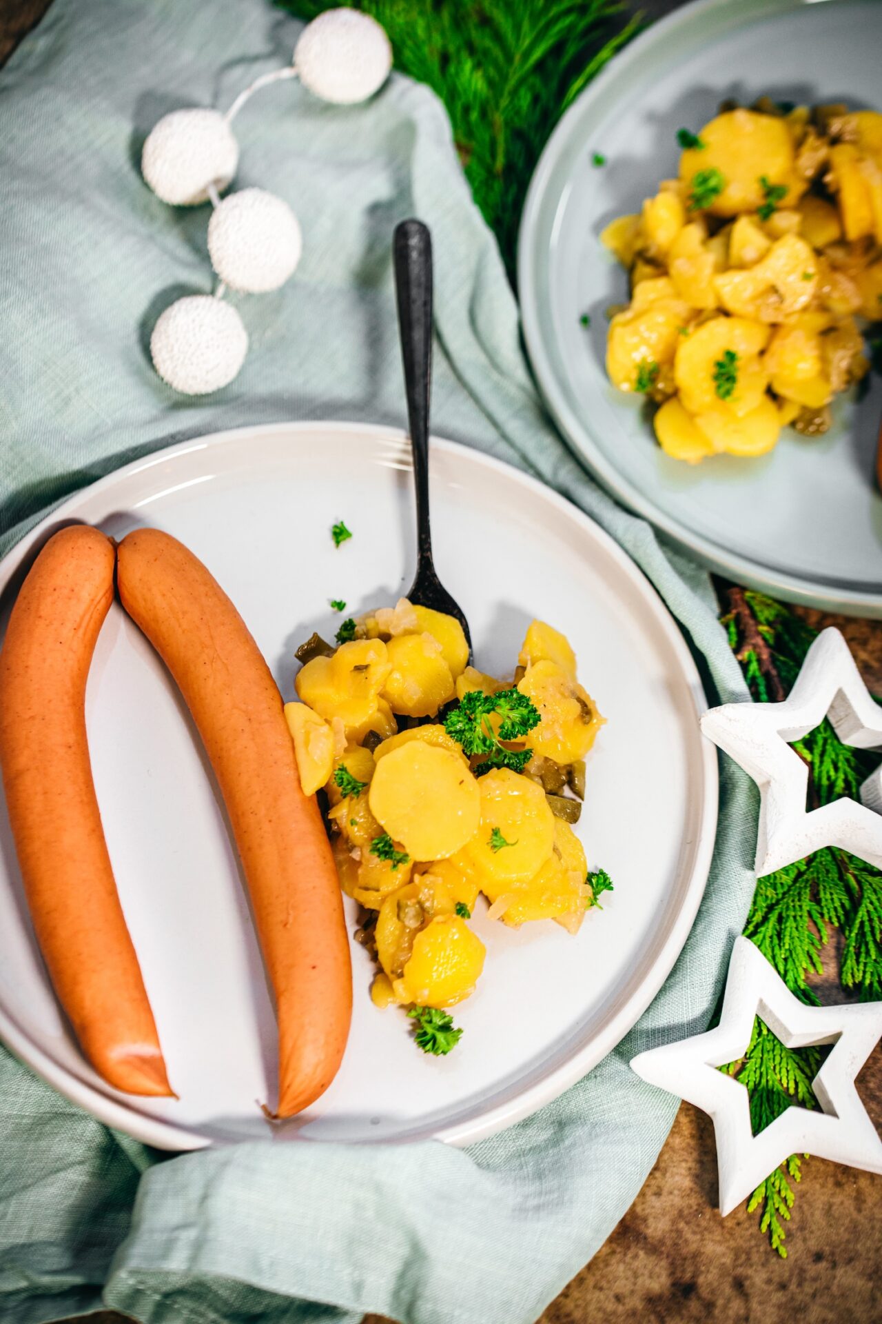 Kartoffelsalat mit Würstchen